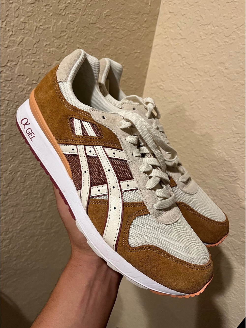 ASICS Gel Lyte III sneakers white brown